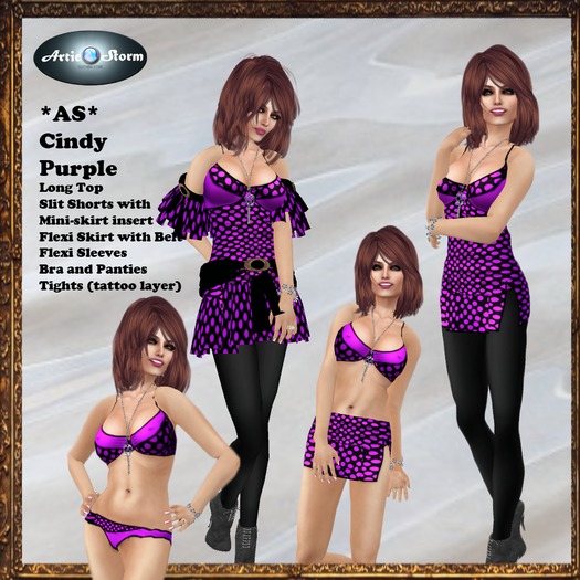 *AS* Cindy Purple