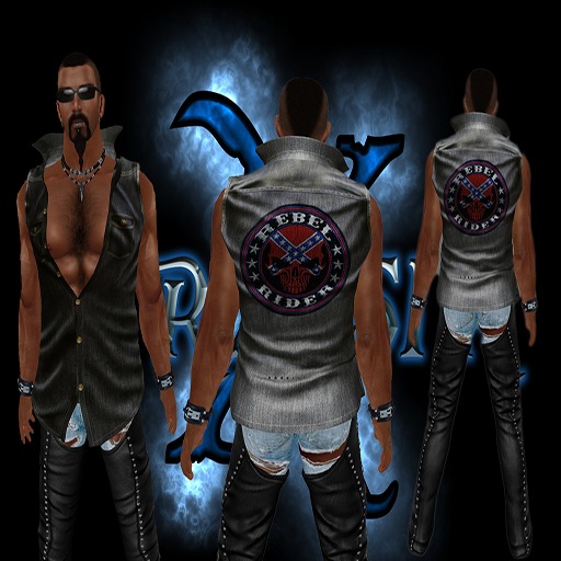 Denim Slim Shirt Rebel Rider