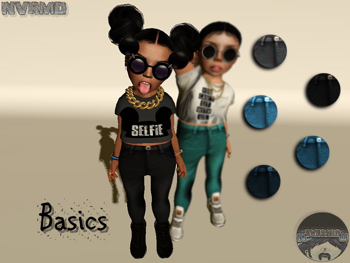 //NVRMD\\ Skinny Jeans - Blue