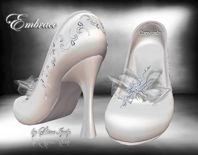 Embrace White Pumps