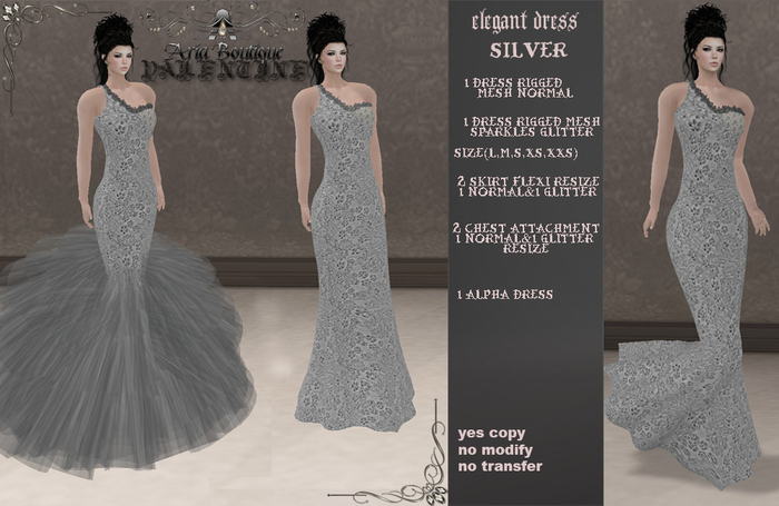 ARIA BOUTIQUE_VALENTINE-silver