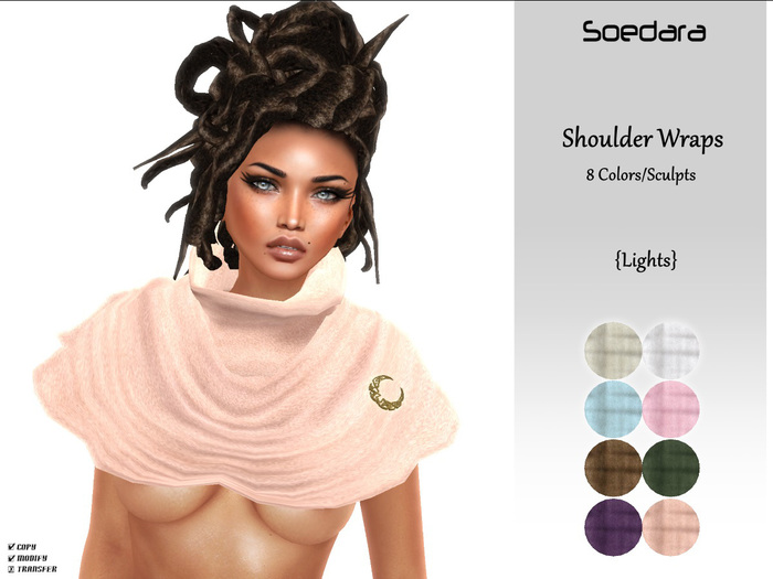 ~Soedara~ Shoulder Wraps {Lights}
