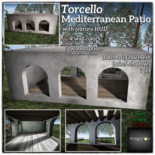 Frogstar - Torcello Mediterranean Patio BOXED