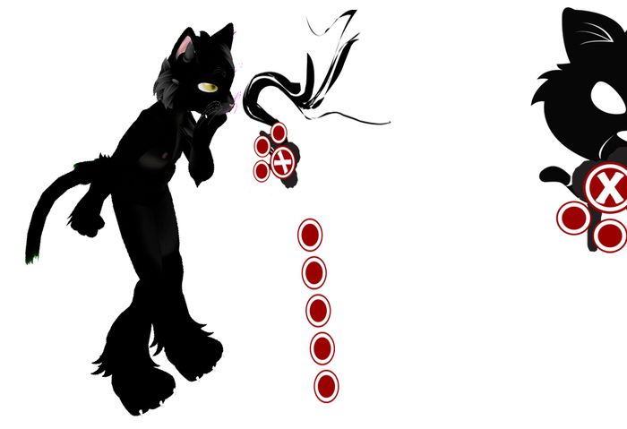 Fantasy Cat Black Male