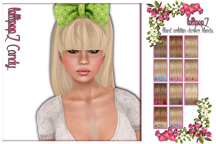 lollipopZ Candy-Blond Ambition B