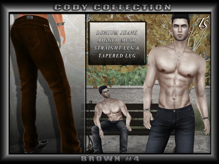 TS-Mens-Jeans-Cody#4-Brown