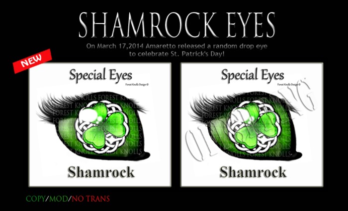 SHAMROCK EYE & OFFSPRING SIGNS