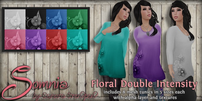 .: Somnia :. Floral Double Intensity {Crated}