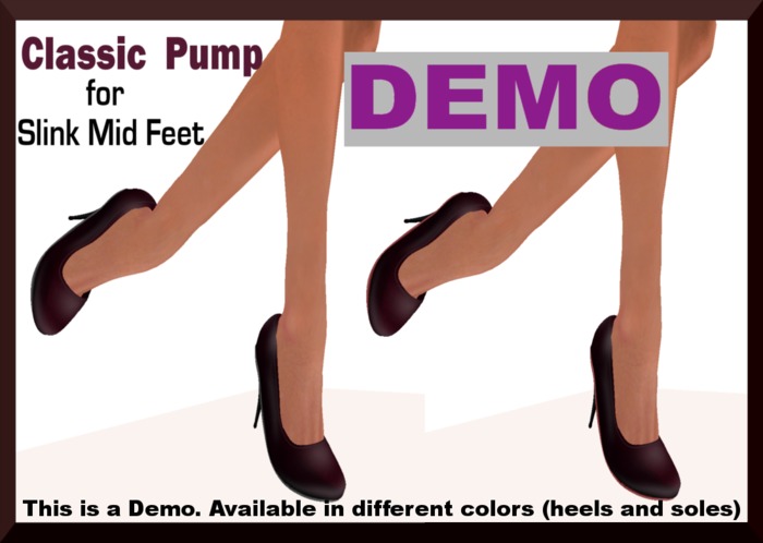 DEMO -Classic Pump - Slink Feet Mid - Boxed