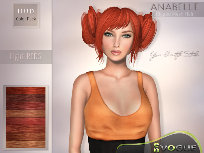 enVOGUE - Hair Anabelle - Light Reds