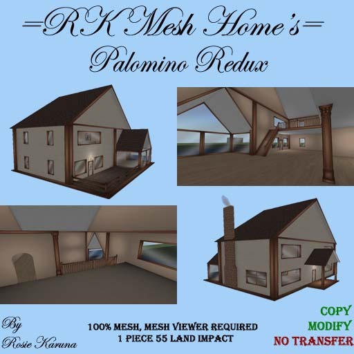 =RK Mesh Home's= Palomino Redux 1 peice 55 LI