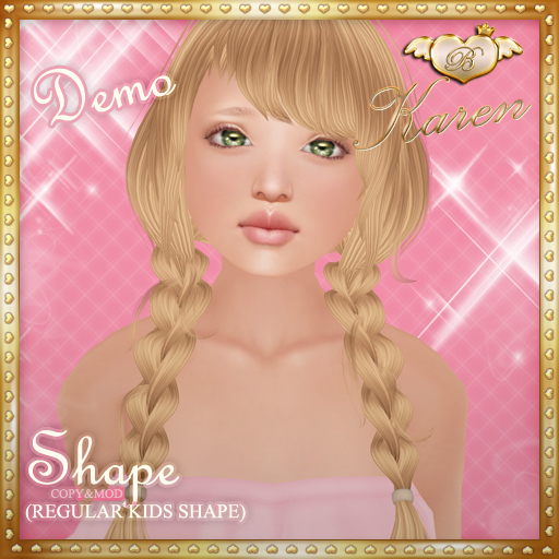 DEMO :*BABY*: KAREN - Regular Kids - SHAPE
