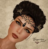 Terra d'ombrA ☼GIORGIA tiara Noir