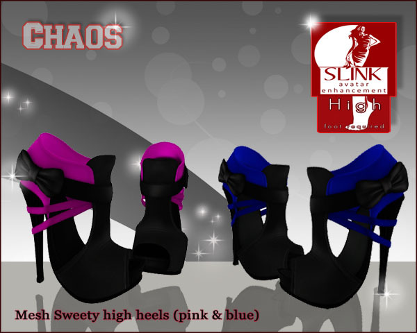 Chaos - sweety heels - pink & blue