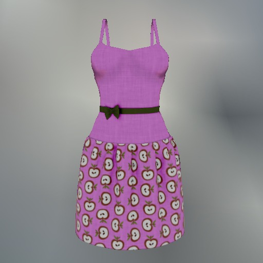 Pink Apple Mesh Dress box