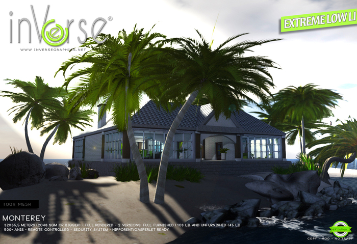 ☰ inVerse ☰ Monterey - EXTREME LOW LI  full furnished house  