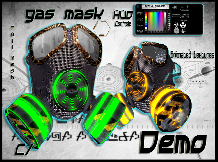 GAS MASK -Shu Mesh-DEMO