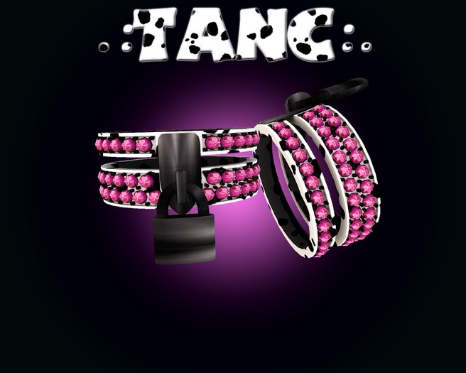 .:TANC:. Dalmation Cuffs Accessories