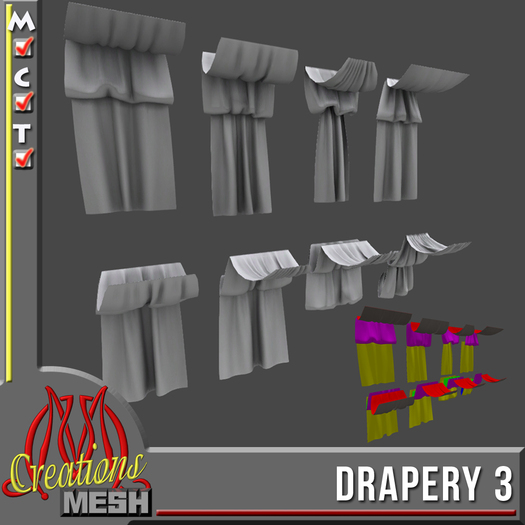 Mesh parts 1st edition FULL PERM MESH