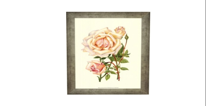 Victorian Rose Painting 2