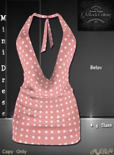 Mini Dress Retro