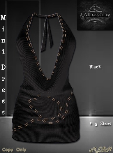 Mini Dress Black