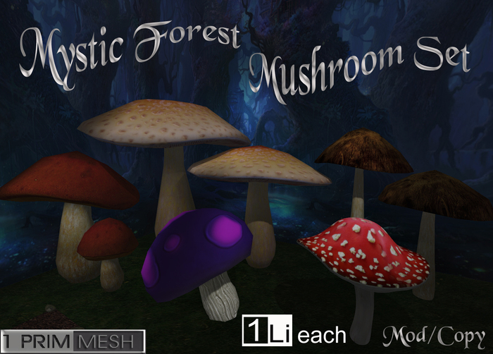 Mystic Forest Mushroom Set