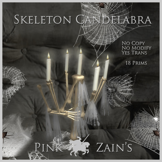 Skeleton Candelabra - Arm