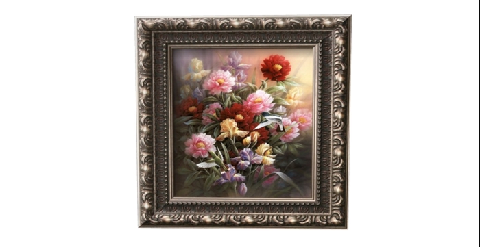 Bouquet with Hummingbirds Painting 2