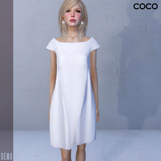 *COCO*_BoatNeckDress_DEMO