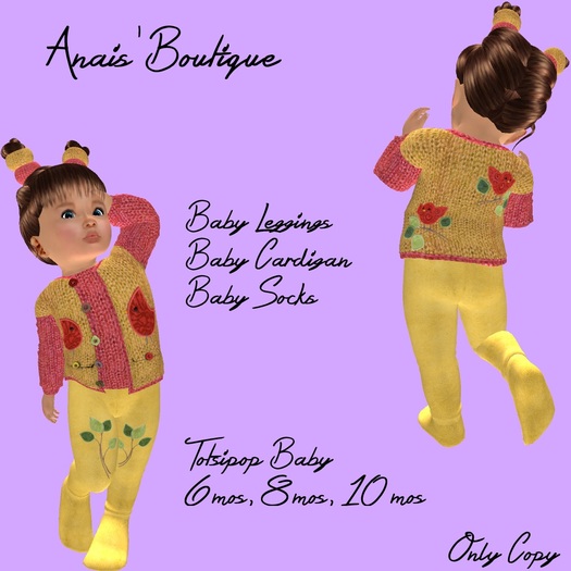 Tosipop Cardigan Birds