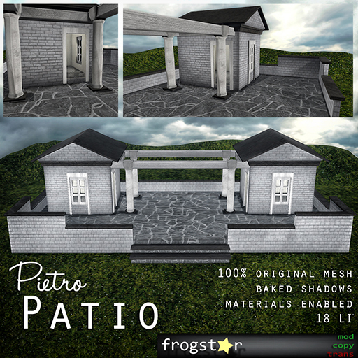 Frogstar - Torcello Mediterranean Patio BOXED