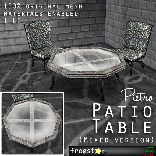 Frogstar - Torcello Mediterranean Patio BOXED