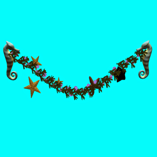 Mer Christmas Garland (7 prims)
