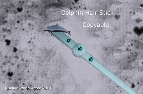 Second Life Marketplace - Dolphin Stick Hair