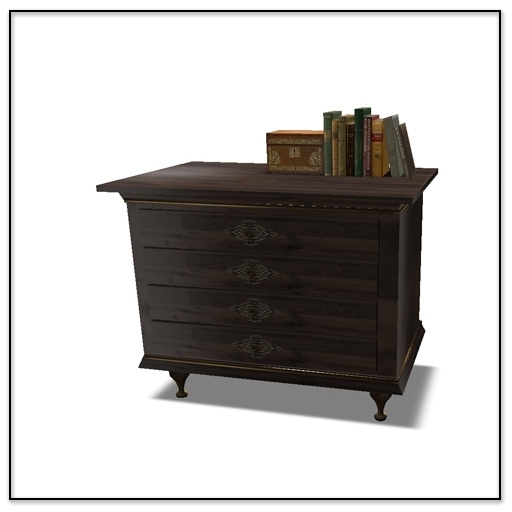 Steampunk Aether Dresser with deco - Belle Belle Furniture