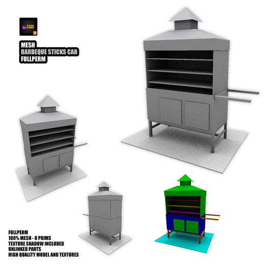 [LR]Barbeque Sticks Car FULLPERM (boxed)