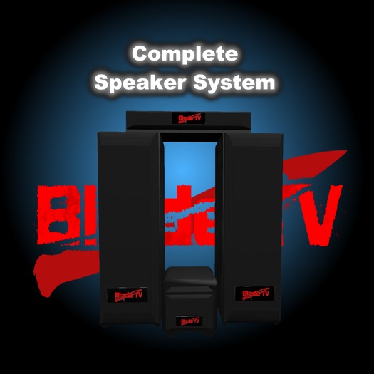 BladeTV Speaker Set - Boxed