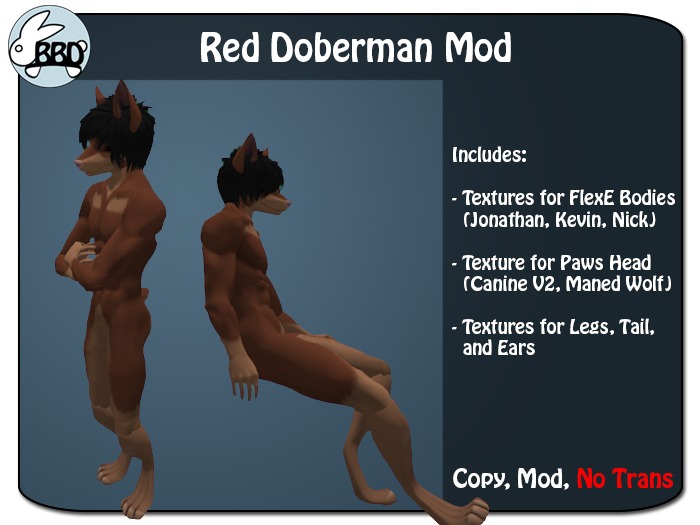 ~BBD~ Red Doberman Mod (rez me)