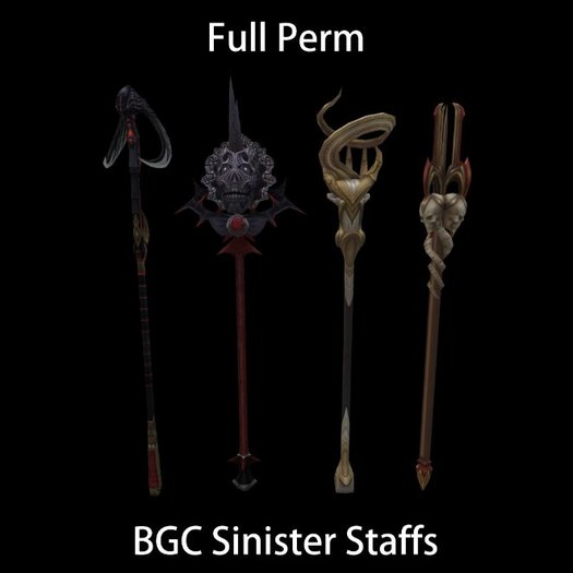 BGC Sinister Staffs [Boxed]