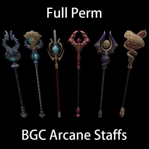 BGC Arcane Staffs [Boxed]