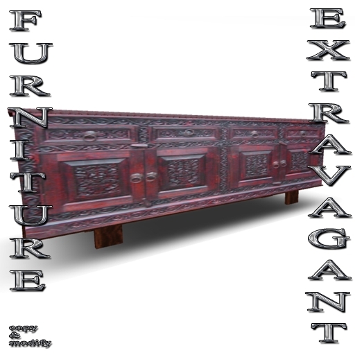 * GuTi oriental furniture Kabul Art cabinet pink sideboard