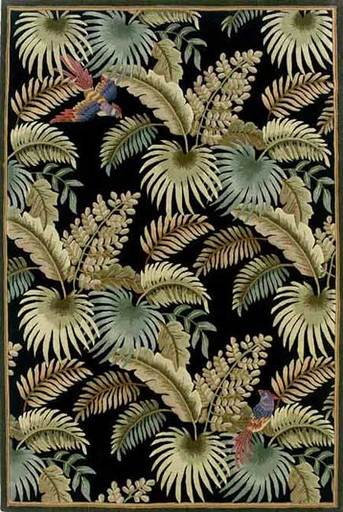 Fern rug