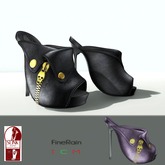 :: FineRain Creations.:: Skull Sandals Purple
