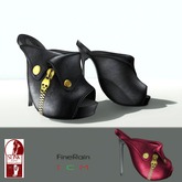 :: FineRain Creations.:: Skull Sandals Red
