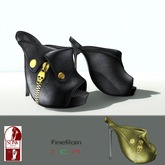 :: FineRain Creations.:: Skull Sandals Yellow