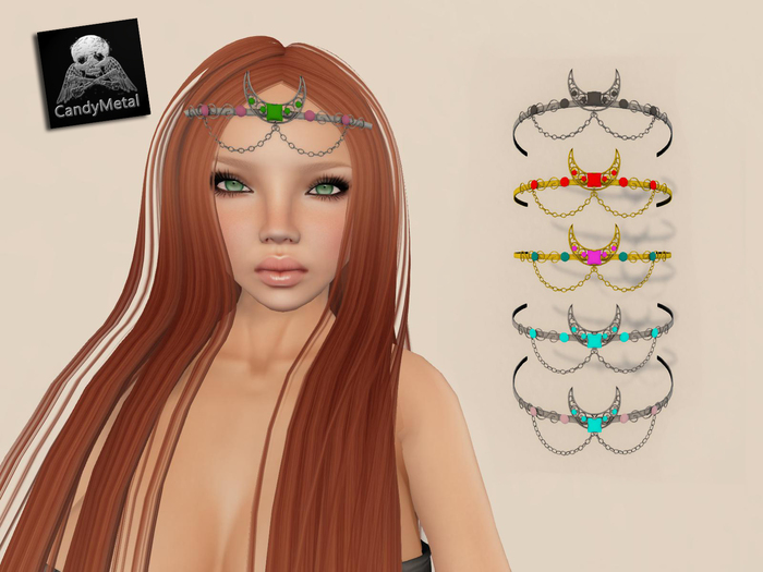 ~CandyMetal~ Elf moon Tiara