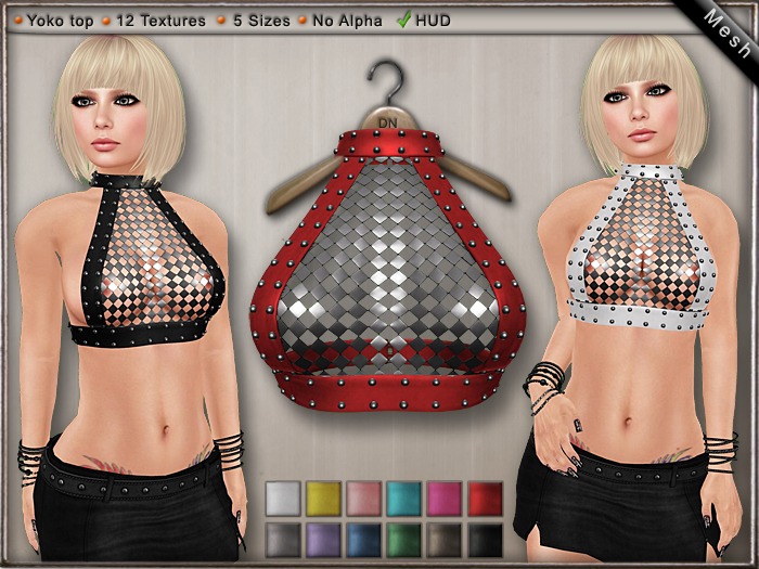 DN Mesh Yoko Top w HUD