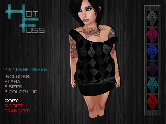 Hot Fuss "Kim" Dress