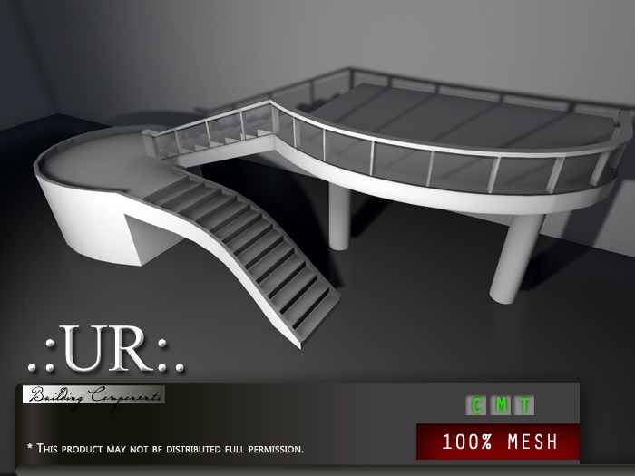 .:UR:. Modern Glass Balcony (full perm mesh)